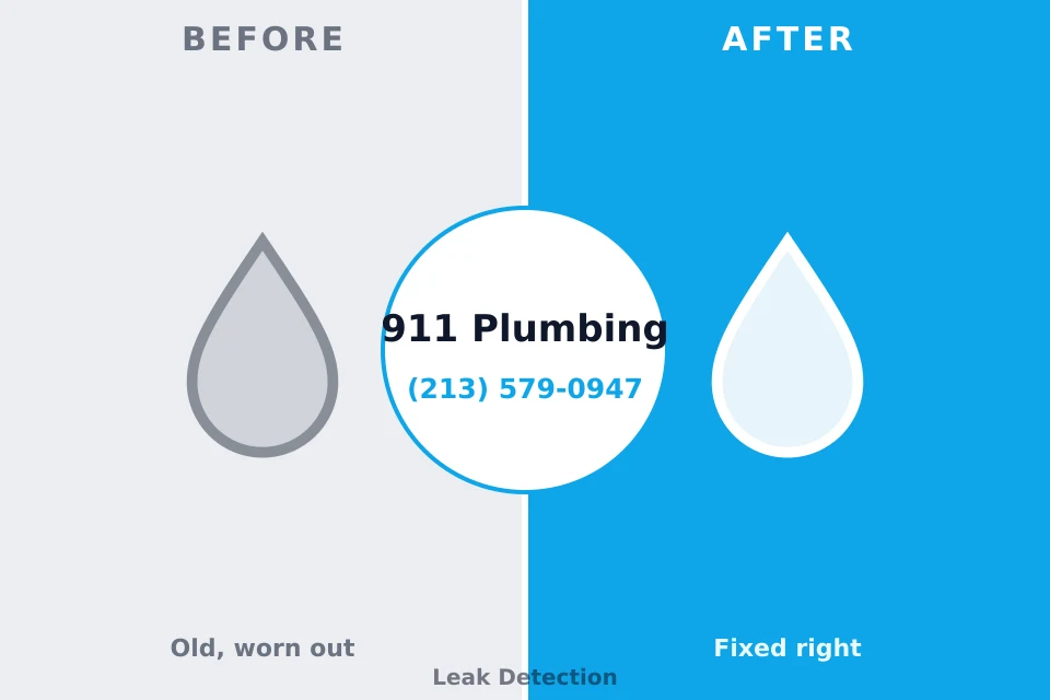 Before and after: plumbing company Daniels, WV